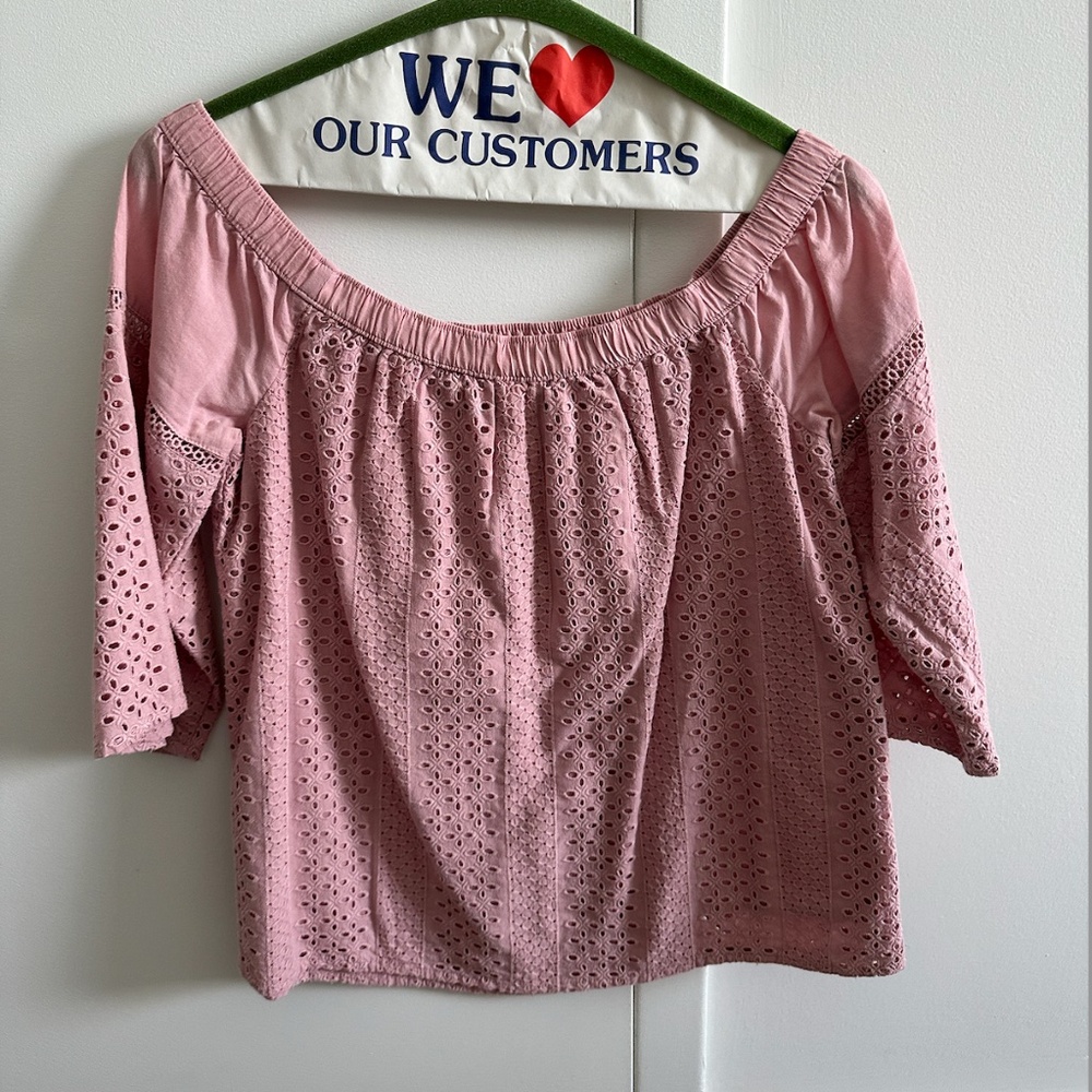 Abercrombie and Fitch Pink Blouse